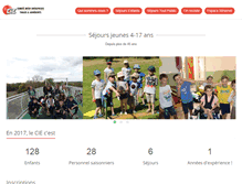 Tablet Screenshot of cie-thales.net